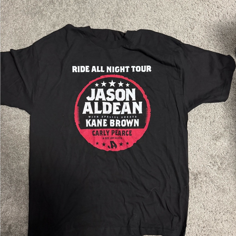 Jason Aldean Black Tour T-Shirt